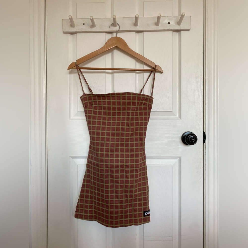 UNIF O-Ren Plaid Dress